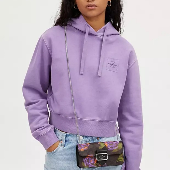 New! 🆕 Silver/Brown/Iris Multi Morgan Crossbody In Signature Canvas With - Picture 7 of 7